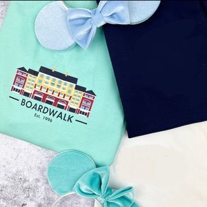 🆕 Walt Disney World Boardwalk Inn Resort Inspired Short Sleeve Graphic Shirt